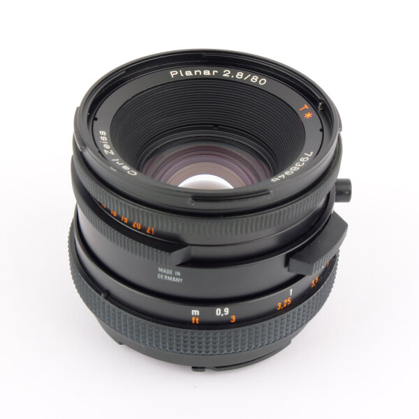 Hasselblad 503cx Black w. CF Planar 2.8/80 T* A12 MINT