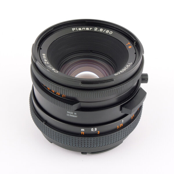 Hasselblad 503cx Black w. CF Planar 2.8/80 T* A12 MINT