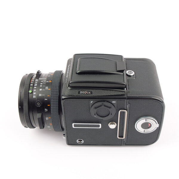 Hasselblad 503cx Black w. CF Planar 2.8/80 T* A12 MINT