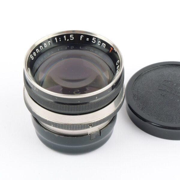 Zeiss Contax Black Nickel Sonnar 1.5/5cm Transitional T* Coated RARE