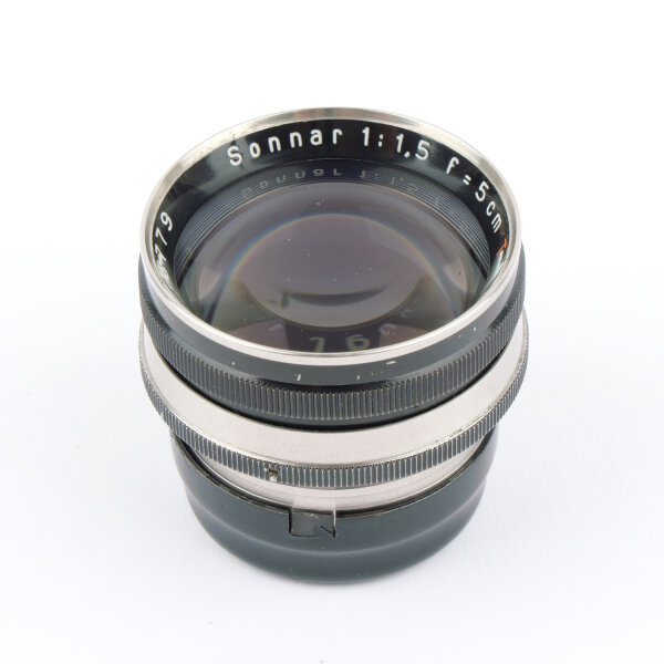 Zeiss Contax Black Nickel Sonnar 1.5/5cm Transitional T* Coated RARE