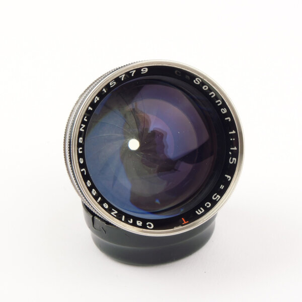 Zeiss Contax Black Nickel Sonnar 1.5/5cm Transitional T* Coated RARE