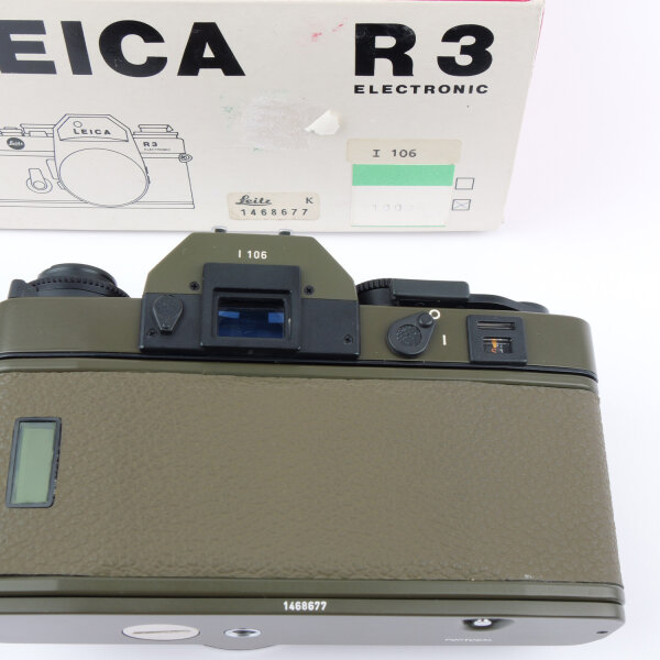 Leica R3 Electronic Safari w. Summilux 1.4/50mm Safari MINT NOS OUTFIT