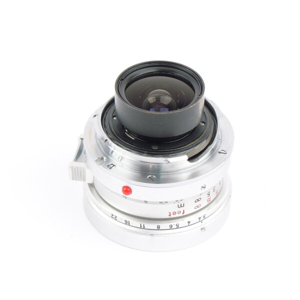 Leica Super-Angulon 3.4/21mm 11103 + 21mm Finder + 12501M Hood BOXED