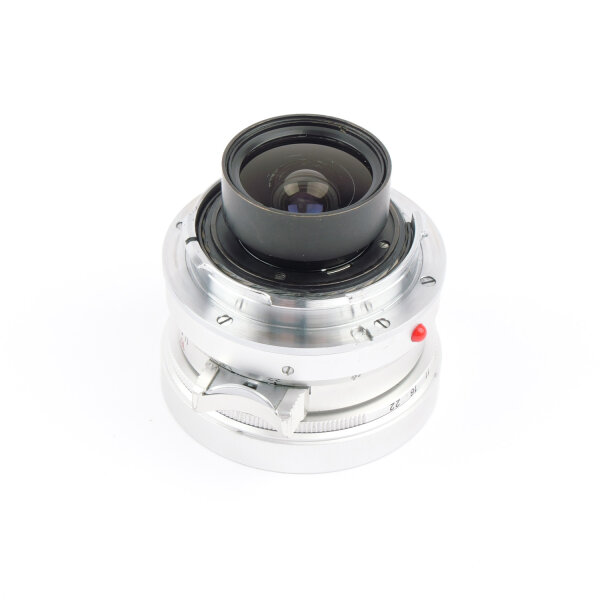 Leica Super-Angulon 3.4/21mm 11103 + 21mm Finder + 12501M Hood BOXED