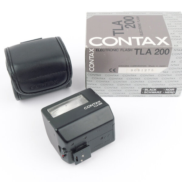 Contax TLA200 Flash BLACK G1/G2 Leica M6/MP/M7...