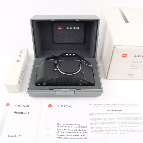 Leica R8 10081 SLR NEAR MINT BOXED