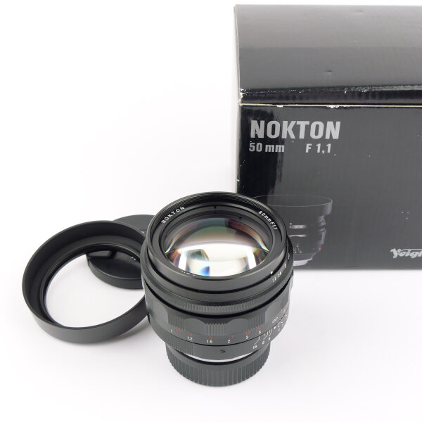 Voigtländer Nokton Leica M 1.1/50mm BOXED