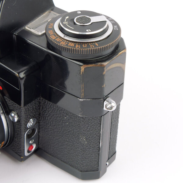 Zeiss Contarex Super Black Paint last version w. Planar 2/50mm