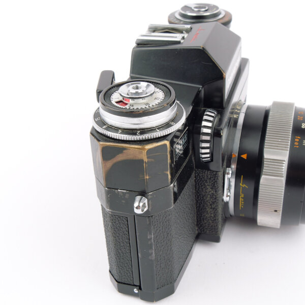 Zeiss Contarex Super Black Paint last version w. Planar 2/50mm