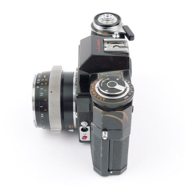 Zeiss Contarex Super Black Paint last version w. Planar 2/50mm