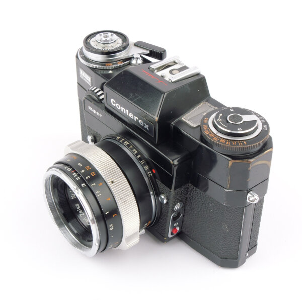 Zeiss Contarex Super Black Paint last version w. Planar 2/50mm