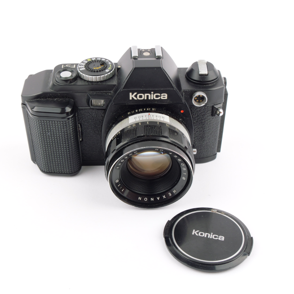 Konica FS-1 SLR w. Hexanon 1.8/52mm NOTTESTED