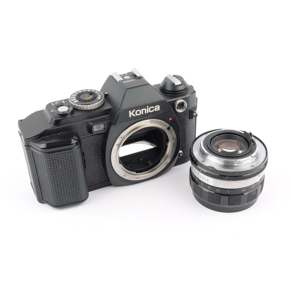 Konica FS-1 SLR w. Hexanon 1.8/52mm NOTTESTED