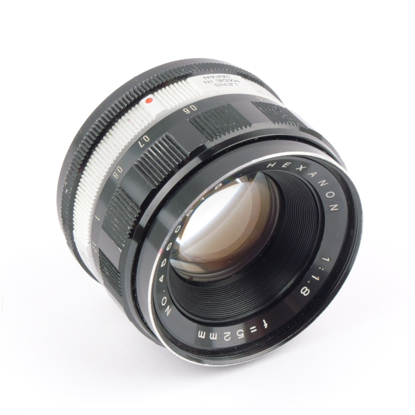 Konica FS-1 SLR w. Hexanon 1.8/52mm NOTTESTED