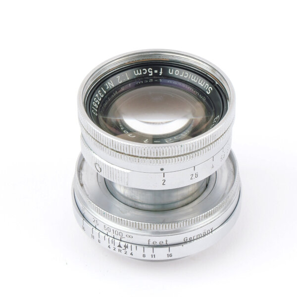 Leitz Leica Summicron 2/5cm Collapsible M39 LTM READ