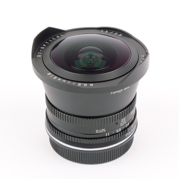 TTArtisans 2/7,5mm DJ-Optical FISHEYE LENS L-Mount Leica/Lumix MINT