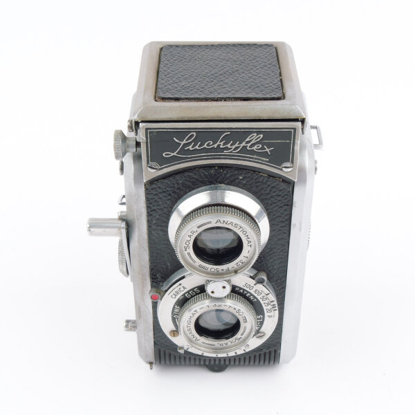 G.G.S. Luckyflex w. Solar Anastigmat 3.2/50mm RARE