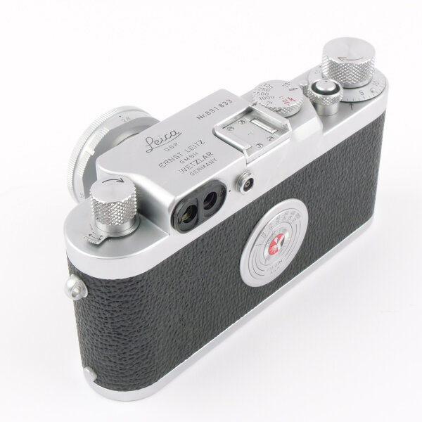 Leica IIIG w. Elmar 2.8/5cm 1957 NEAR MINT CLA