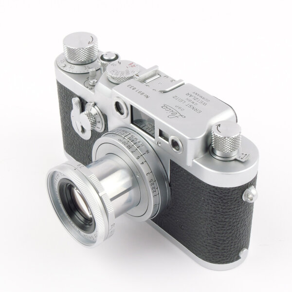 Leica IIIG w. Elmar 2.8/5cm 1957 NEAR MINT CLA