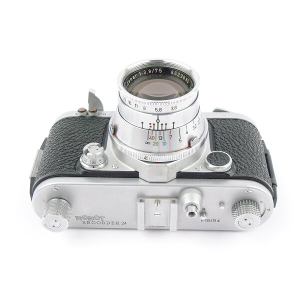 Robot Recorder 24D Spring Motor w. Tele-Xenar 3.8/75mm RARE