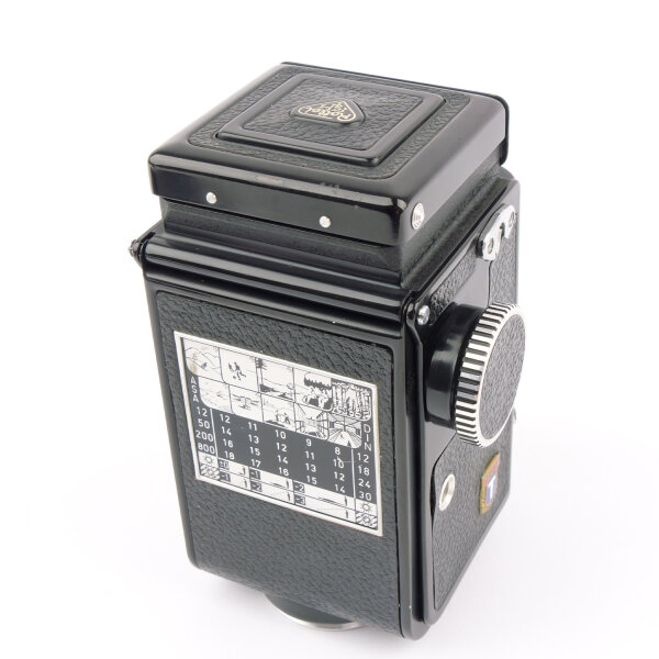 Rolleiflex Baby Black 4x4 w.Xenar 3.5/60mm NEAR MINT
