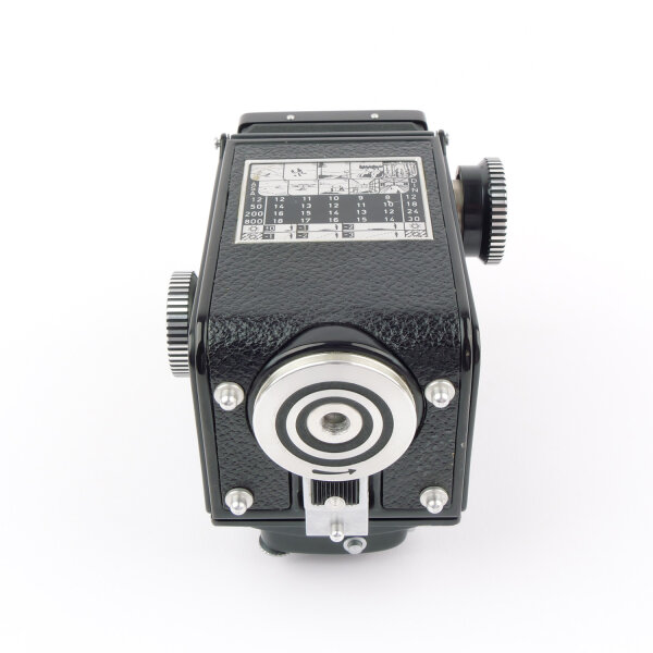 Rolleiflex Baby Black 4x4 w.Xenar 3.5/60mm NEAR MINT