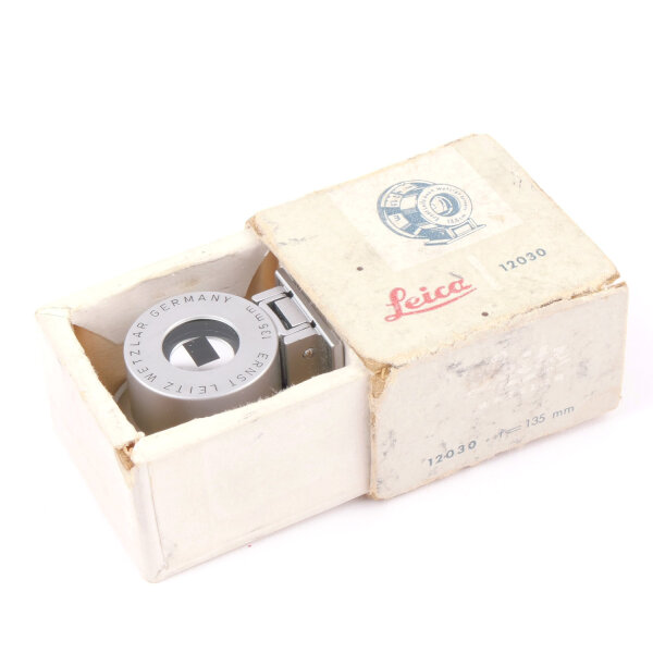 Leitz Leica 13,5cm Dual Scale SHOOC Viewfinder 135mm BOXED
