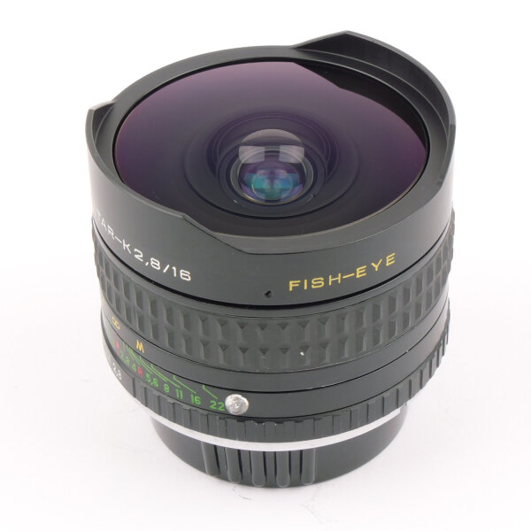 KMZ MC Zenitar-K 2.8/16 Fish-eye Pentax K USSR