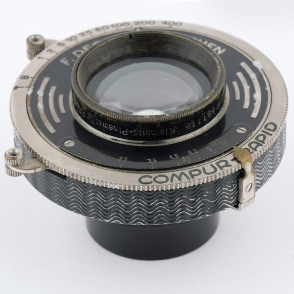 Meyer Görlitz Kleinbild Plasmat 2.7/70mm in Compur Rapid