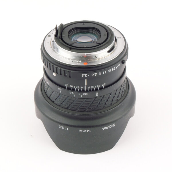 Sigma 3,5/14mm Fisheye SA/KP Mount NOTTESTED