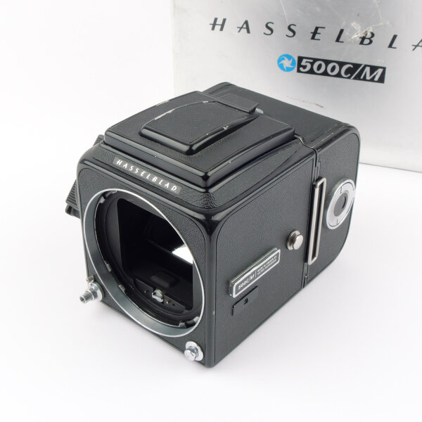 Hasselblad 500C/M Black A12 Magazine 6x6 Camera