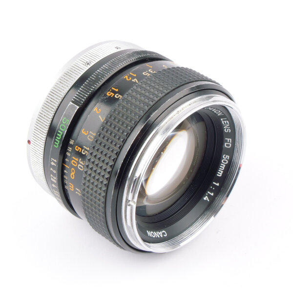 Canon FD 1.4/50mm Chrome Nose ,O,