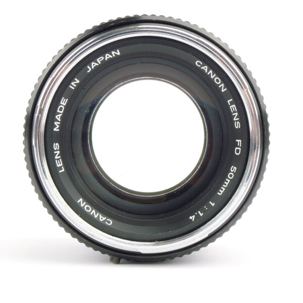 Canon FD 1.4/50mm Chrome Nose ,O,