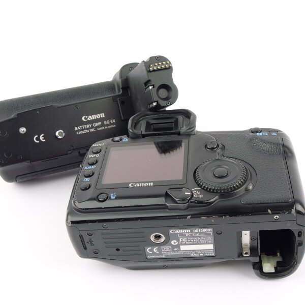 Canon EOS 5D w. BG-E4 w. 5x BP-511 / 511a NOTTESTED