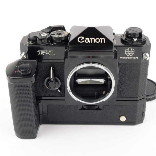 Canon F1 Montreal 1976 w. Power Winder F