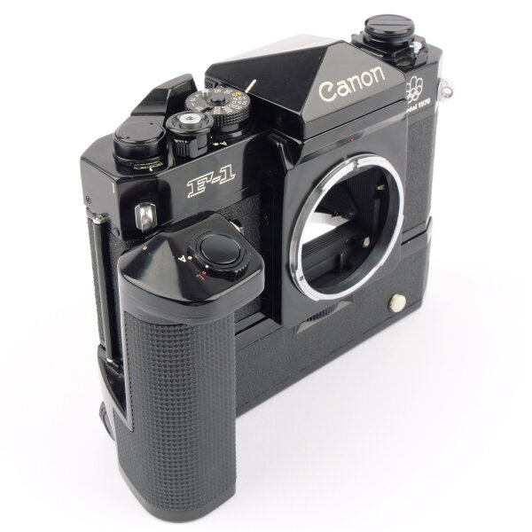 Canon F1 Montreal 1976 w. Power Winder F