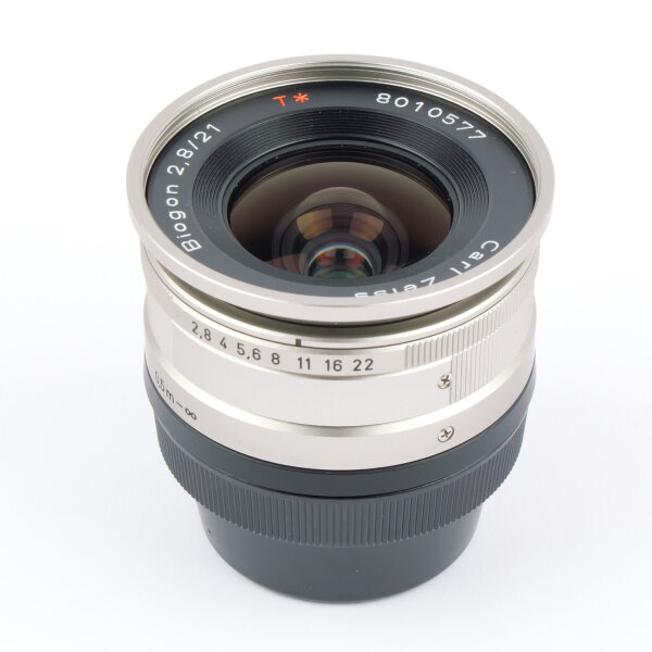 Zeiss Contax G Biogon 2.8/21mm T* w. Finder Boxed