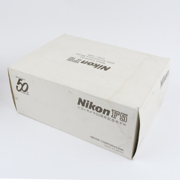 Nikon F5 50th Anniversary NEAR MINT FULL SET
