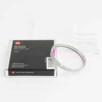 Leica Filter E 55 UV/IR silver 13419 NOS MINT
