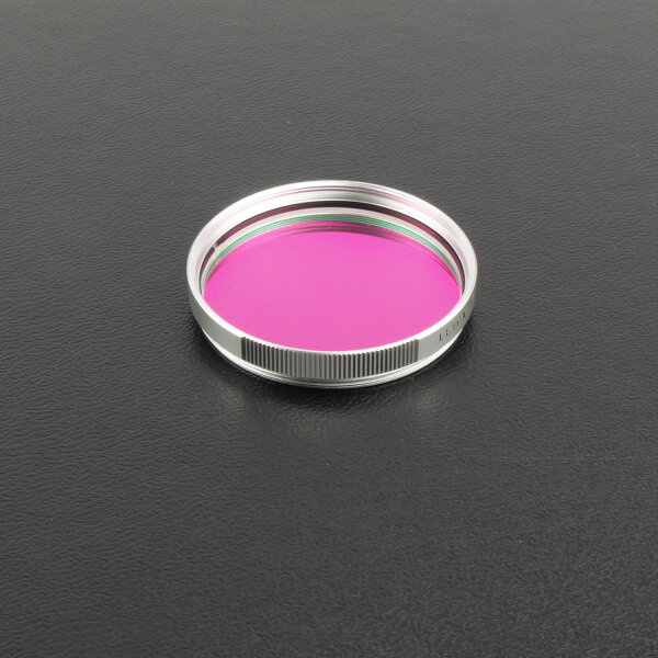 Leica Filter E46 UV/IR silver 13418 NOS MINT