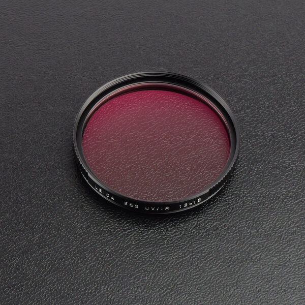 Leica Filter E55 UV/IR silver 13413 NOS MINT