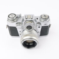 Zeiss Ikon Contarex Bullseye Chrome w. Planal 2/50mm...
