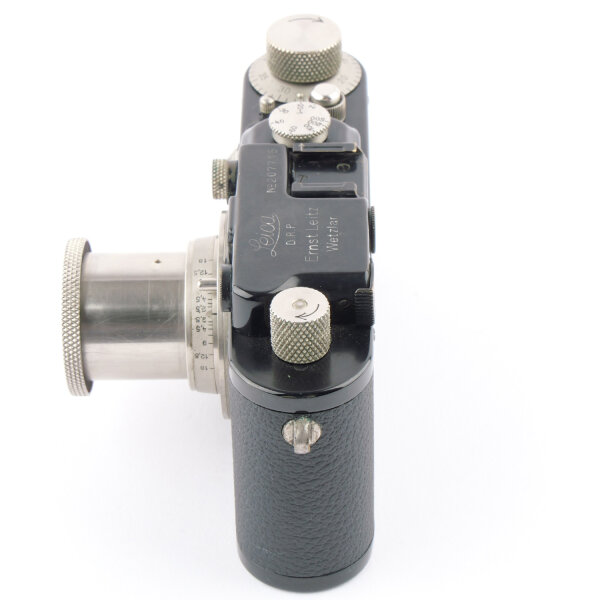 Leica III mod. F black nickel Hektor 2.5/50mm