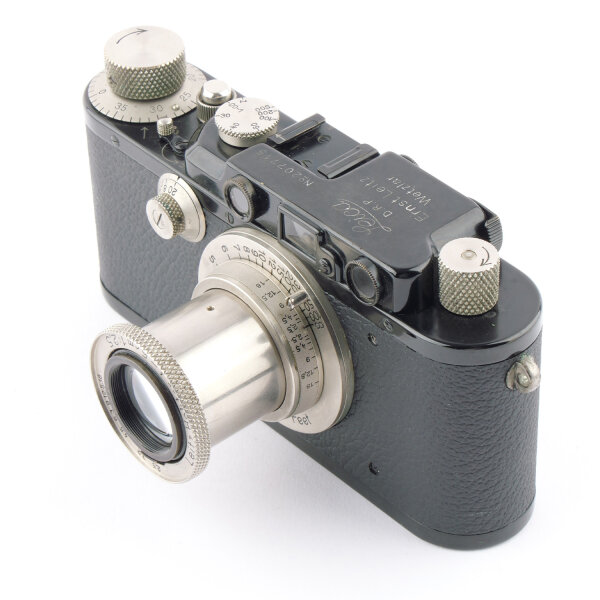 Leica III mod. F black nickel Hektor 2.5/50mm