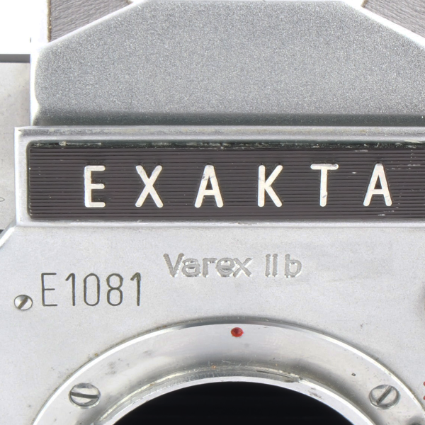 Exakta Varex IIb Factory Camera w. Inventory Number E1081