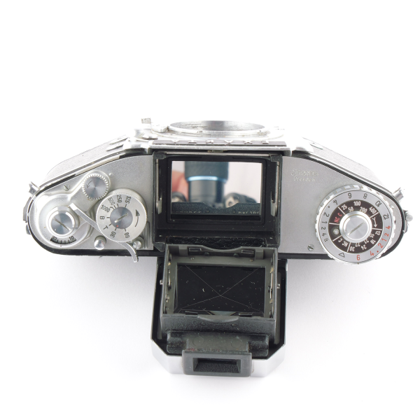 Exakta Varex IIb Factory Camera w. Inventory Number E1081