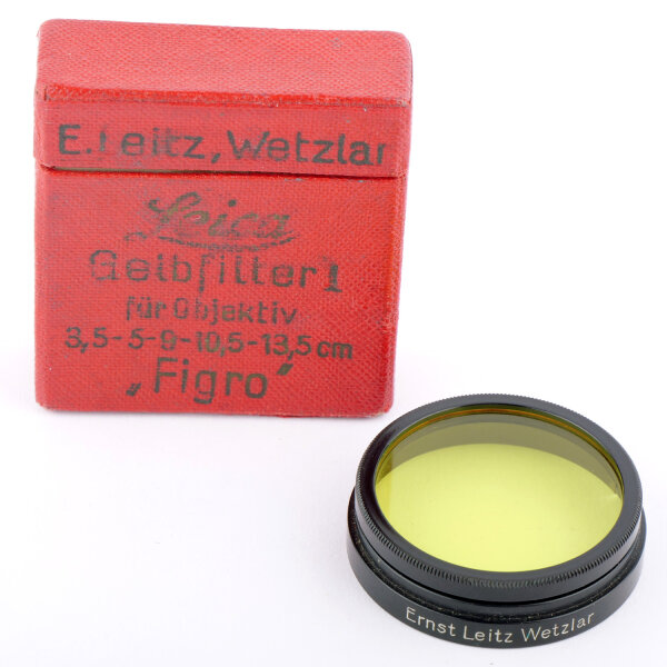 Leica FIGRO Yellow Filter 1 A36 Slip over