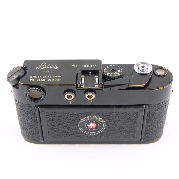 Leica M4 Black Paint 1969 Original Black Paint