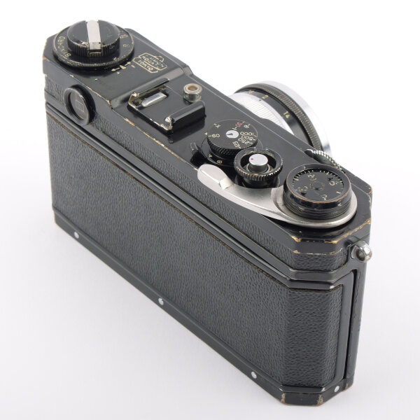Nikon S2 Black Paint ``Black Dial``w. Nikkor S.C 1.4/5cm Black Chrome
